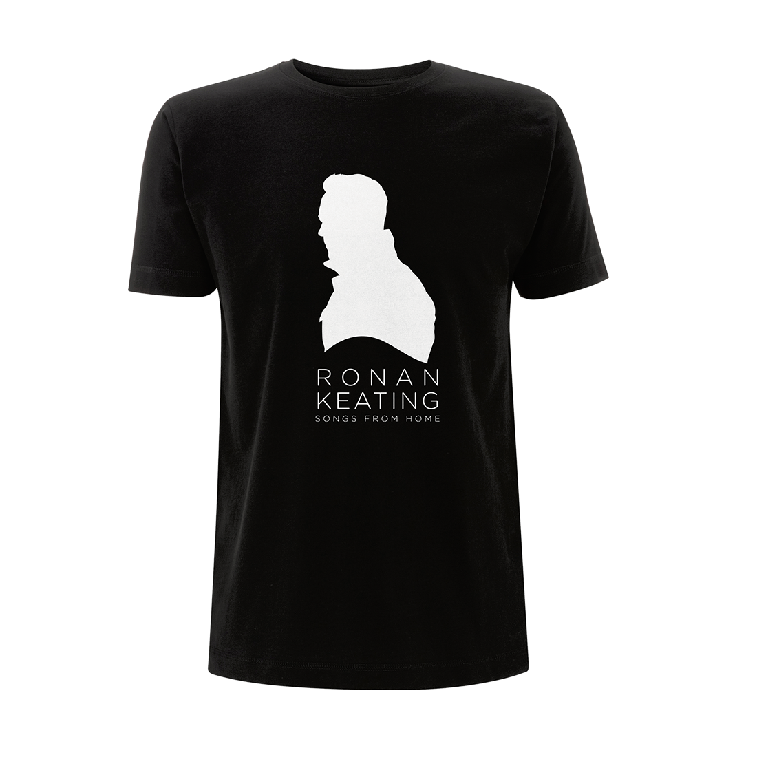 Ronan Keating - Songs From Home Silhouette Black T-Shirt