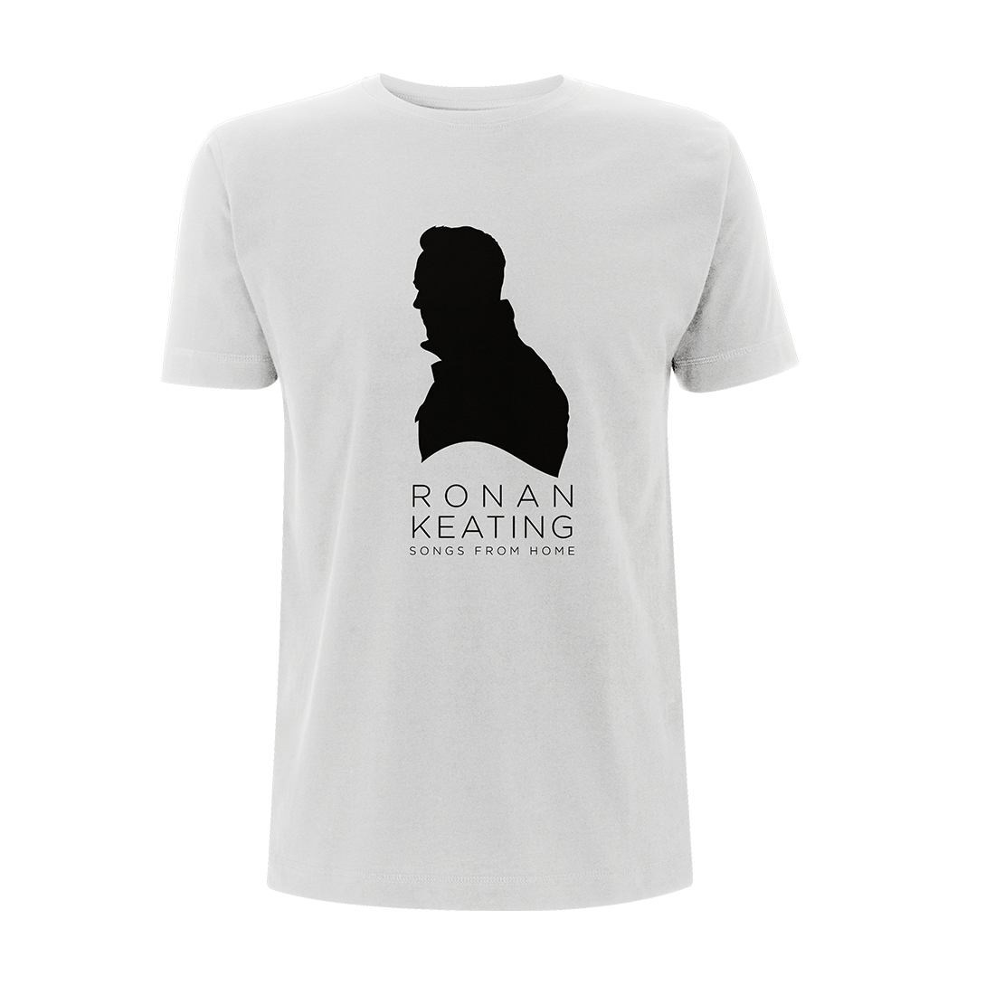 Ronan Keating - Songs From Home Silhouette White T-Shirt